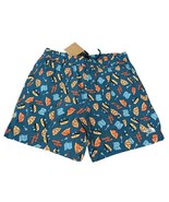 The North Face Men&#39;s Class V Pull On Short Blue Coral Camp Print Size Me... - $47.73 CAD
