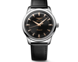 Longines Conquest Heritage 40 MM Black Dial Automatic Watch L16504522 - $2,327.50