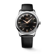 Longines Conquest Heritage 40 MM Black Dial Automatic Watch L16504522 - £1,833.28 GBP