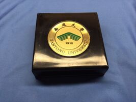 NANTONG UNIVERSITY 1912 CHINA Playing Card &amp; Dice Case. - $49.47