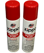 Zippo Butane Fuel, Authentic 75ml. In Each Can x2 (Two) Cans **Free Shipping** - $12.82