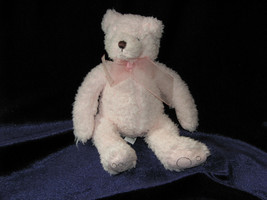Bath And & Body Works Pink Teddy Bear Stuffed Plush Cubby Small Mini B EAN Bag 7" - $23.75