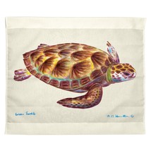 Betsy Drake Green Sea Turtle Outdoor Wall Hanging 24x30 - £38.94 GBP