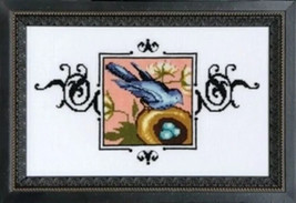 Sale! Complete Xstitch Materials "Blue Monarch Flycatcher NC186" Audubon Street - $33.65+