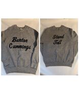 Vintage 1978 Burton Cummings Debout Haut Gris Sweat-Shirt Guess Who Spor... - $6,571.82 MXN