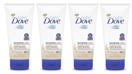 Dove Baby Soothing Cream For Eczema Care Skin Protectant 5.1oz 4 Pack - £21.22 GBP