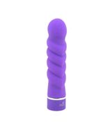 Sophia Maia Twistty Rechargable Dual Vibrating Silicone Wand Purple Wate... - $39.99