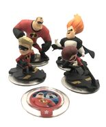 Disney Pixar Infinity The Incredibles Mr. Incredible, Mrs. Incredible, S... - $22.95