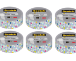 Scotch Expressions Washi Tape: 0.59 in. x 393 in.  Pastel Triangles 6 Pack - £9.89 GBP