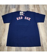 Vintage Boston Red Sox Shirt Mens Size XL Blue Carl Yastrzemski 8 Cooper... - €17,49 EUR