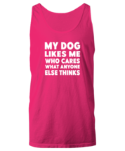 Dog Lover TankTop My Dog Likes Me Pink-U-TT  - £16.56 GBP