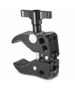 SMALLRIG Super Clamp with 1/4 Thread Holes, 3/8 Locating Pin for ARRI St... - $40.84