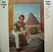 Rex Allen, Jr.-Ridin&#39; High-LP-1976-EX/VG+ - £7.89 GBP