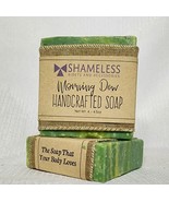 Organic Morning Dew Shea Butter Soap(Vegan)(Cruelty-Free) 4.5oz - £7.50 GBP