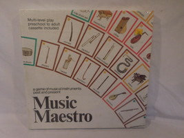 Music Maestro Board Game Musical Instruments Vintage 1982 Aristoplay NEW !! - £40.37 GBP