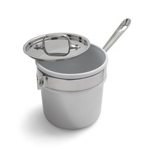 All-clad Double Boiler Ceramic Insert with Lid for All-clad 2 qt Sauce pansFi... - £90.96 GBP