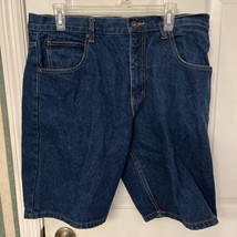 Faded Glory Men&#39;s Size 34 Blue Jean Shorts - £12.46 GBP