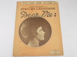 Antique Sheet Music Dear Me Sung By Grace La Rue 1920 - £6.99 GBP