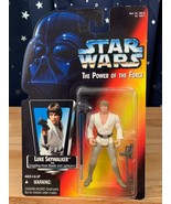 1995 Kenner STAR WARS POTF Luke Skywalker w/ Grappling Hook Blaster &amp; Li... - £8.68 GBP