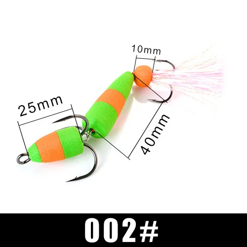 JiuYu Mandula Fishing Lure Soft Lure Foam Bait Swimbait Wobbler Bass Pike Lure M - £26.86 GBP