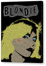 Blondie Rapture Song Lyrics Mosaic AMAZING Framed 9X11 Limited Edition A... - £14.33 GBP