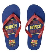 fc barcelona,bassket.com F.C Barcelone Flip Flop Sandals for Boys,4 Diff... - $9.49 CAD