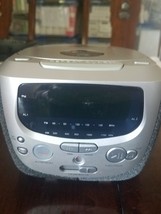 Magnavox cd player alarm clock radio missing battery cover - £31.06 GBP
