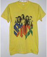 Styx Concert Tour T Shirt Vintage 1978 The Main Event Single Stitched - $225.65 CAD