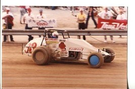 Jack Hewitt #63 Non-Wing Open Wheel Sprint Car Dirt Track Photo Vintage Racing - £17.24 GBP