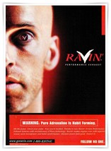 Ravin&#39; Performance Exhaust Pure Adrenaline Vintage 2000 Full Page Magazi... - $7.76