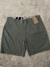 Denali Mens Geen Stretch Chino Shorts Size 40 Pockets Flat Front Comfort... - $23.36