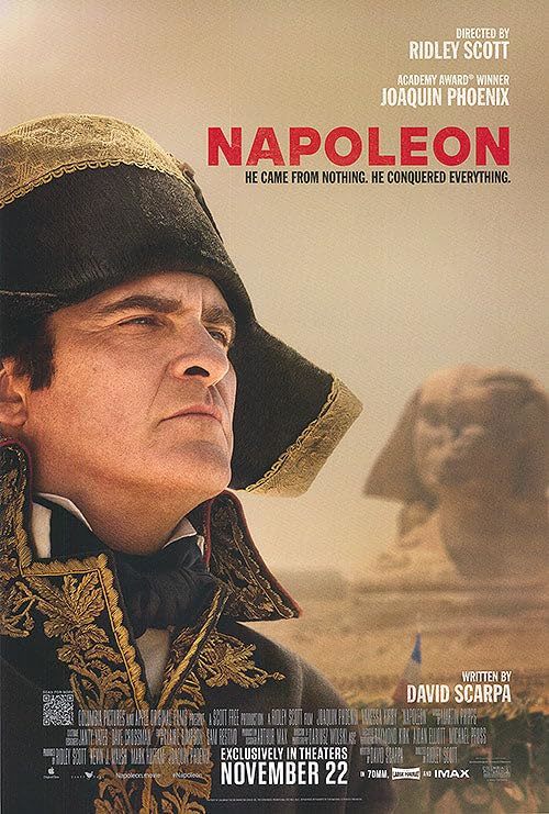 NAPOLEON - 27"X40" D/S Original Movie Poster One Sheet 2023 Joaquin ...