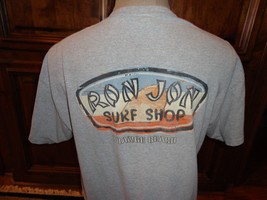 Vintage Gray Ron Jon Surf Shop Orange Beach Surfing 90-10 T-shirt Adult XL - $22.72