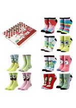 Twelve (12) Pair ~ Bioworld™ ~ Crew-Ankle Socks ~ Unisex ~ SpongeBob Squ... - £23.52 GBP