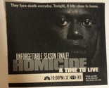 Homicide TV Guide Print Ad Andre Braugher TPA10 - $5.93