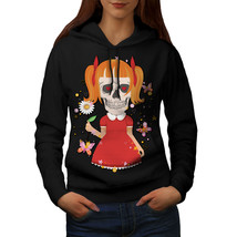 Girl Sugar Death Skull Sweatshirt Hoody Hipster Body Women Hoodie - £17.57 GBP