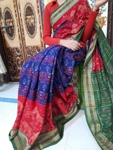 Exquisite Handwoven Pasapali cotton Sarees  Wedding Celebration Elegant Wedding - £119.61 GBP