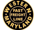 Western Maryland Line Railroad Railway Train Sticker Decal R4617 - £1.54 GBP+