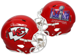 Patrick Mahomes Autographed Super Bowl Logo Authentic Speed Helmet Fanatics - £1,559.65 GBP