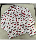 Disney Mickey Mouse 2pc Flannel Santa Christmas Tree Pajamas M - $644.01 MXN