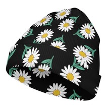 Mondxflaur Daisy Winter Children Beanie Hats Warm Baby Knit Caps for Kids - £13.53 GBP