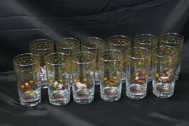 12 Days of Christmas Glasses Tumblers Plus 2  Lot of 14  Xmas - $29.39