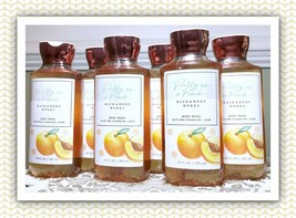 Bath &amp; Body Works Pretty as a PEACH 10oz Shower Gel Body Wash x6 Aloe B5 - $66.71