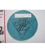 GARTH BROOKS 1991 TORONTO POLICE BENEFIT PASS + 2 HANDBILLS MAPLE LEAF G... - $39.50