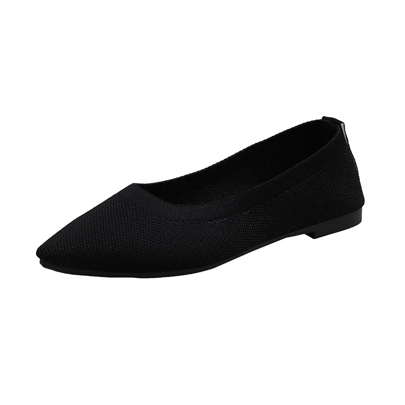 EUR35-43 big size women&#39;s flats 2024 new pointed toes flat bottom  casual shoes  - £120.62 GBP