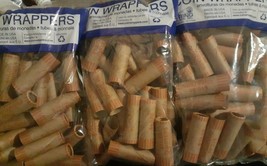 3 Bags (108) Quarter Coin Wrappers - 36 Paper Tubes ea. x 3 - $13.73