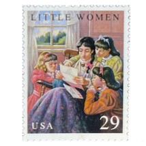 Little Women 1993 USPS 29c Stamp Youth Classic Books American Mint Gumme... - $3.47