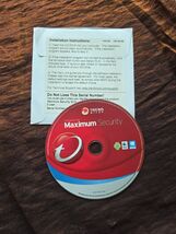 Trend micro maximum security-2014 Cd With Serial Number (Used) - $8.90