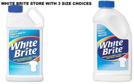 WHITE BRITE Laundry Whitener BriGhTenER bOOsT White brighten Bleach Alte... - $30.07+