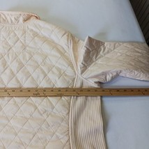 L.L.Bean Women’s Size 2X Reg Light Peach Full Zip Quilted Jacket Pockets 295900 image 5